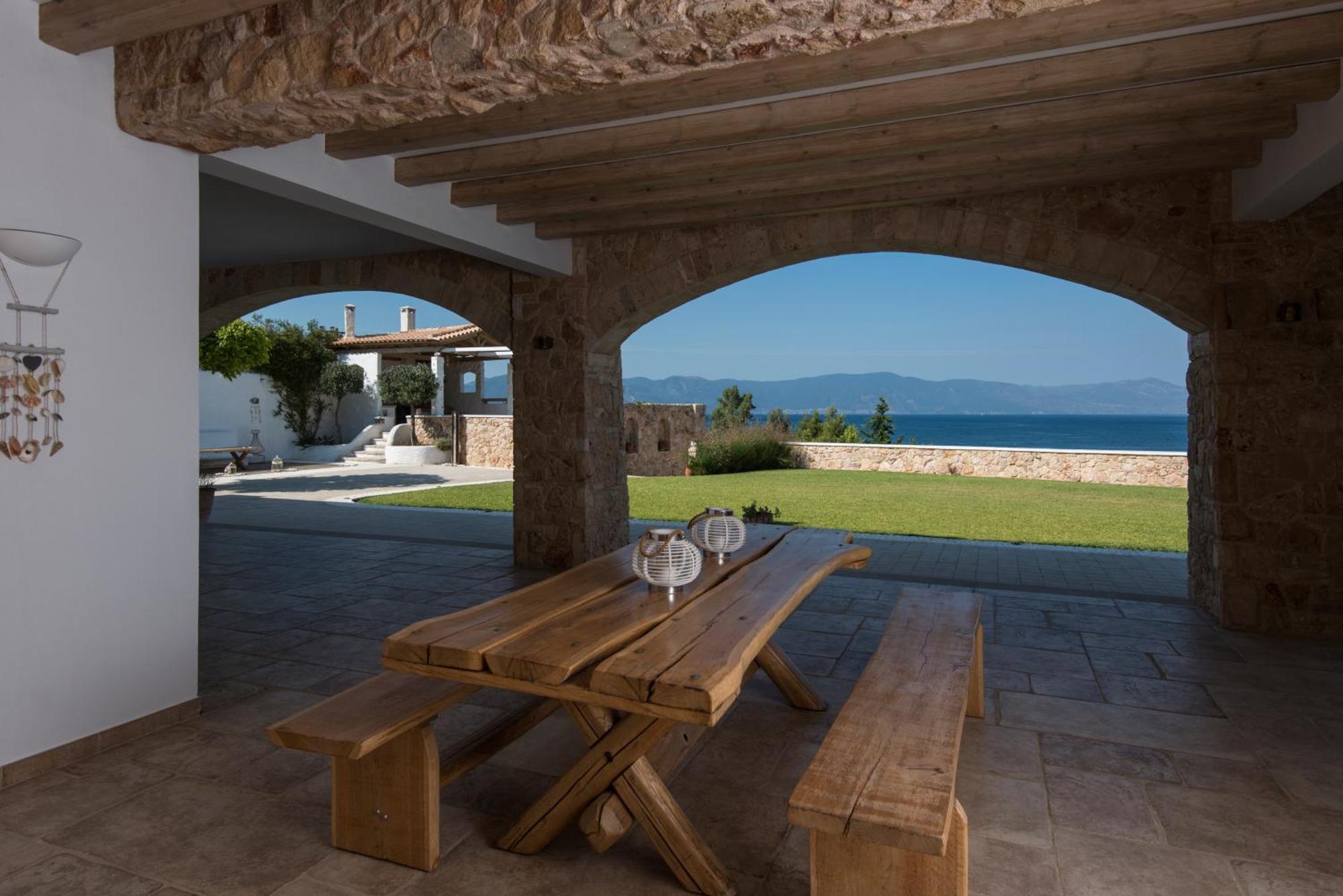 Amelia Villa Collection Arkitsa Exterior photo