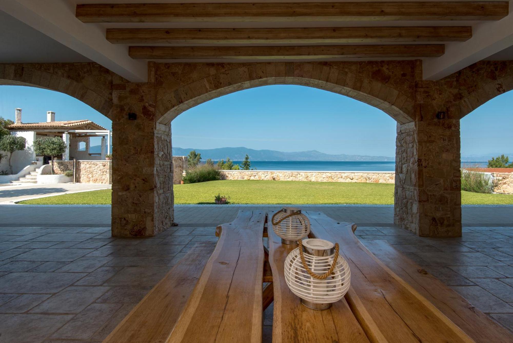 Amelia Villa Collection Arkitsa Exterior photo