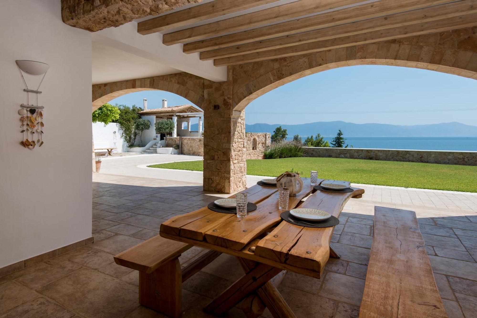 Amelia Villa Collection Arkitsa Exterior photo